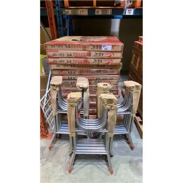 PALLET OF 15 AOJIADA ADJ-328 FOLDABLE MULTI FUNCTIONAL MAHJONG/GAMES/CARDS TABLES
