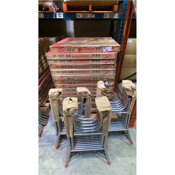 PALLET OF 15 AOJIADA ADJ-328 FOLDABLE MULTI FUNCTIONAL MAHJONG/GAMES/CARDS TABLES