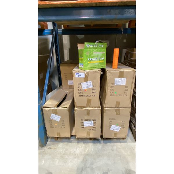 PALLET OF APPROX 10.5 CASES OF PRICE TAGS