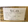 Image 4 : PALLET OF APPROX 18 CASES OF ASSORTED SIZED METAL SCRAPERS