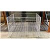 Image 2 : APPROX 11 WHITE MOBILE METAL ADJUSTABLE RETAIL PRODUCT DISPLAY BINS