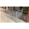 Image 3 : APPROX 11 WHITE MOBILE METAL ADJUSTABLE RETAIL PRODUCT DISPLAY BINS