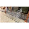 Image 3 : APPROX 10 WHITE MOBILE METAL ADJUSTABLE RETAIL PRODUCT DISPLAY BINS