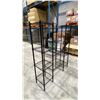 Image 2 : 9 BLACK METAL 4 TIER COMBINATION RACKS