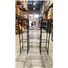 Image 1 : 9 BLACK METAL 4 TIER COMBINATION RACKS