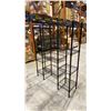 Image 3 : 9 BLACK METAL 4 TIER COMBINATION RACKS