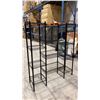 Image 3 : 9 BLACK METAL 4 TIER COMBINATION RACKS