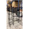 Image 3 : 9 BLACK METAL 4 TIER COMBINATION RACKS
