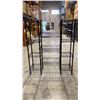 Image 1 : 9 BLACK METAL 4 TIER COMBINATION RACKS