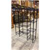 Image 2 : 9 BLACK METAL 4 TIER COMBINATION RACKS