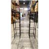 Image 1 : 9 BLACK METAL 4 TIER COMBINATION RACKS