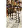 Image 2 : 9 BLACK METAL 4 TIER COMBINATION RACKS