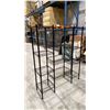 Image 3 : 9 BLACK METAL 4 TIER COMBINATION RACKS