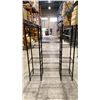 Image 1 : 9 BLACK METAL 4 TIER COMBINATION RACKS