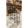 Image 2 : 9 BLACK METAL 4 TIER COMBINATION RACKS