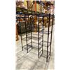 Image 2 : 9 BLACK METAL 4 TIER COMBINATION RACKS