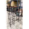 Image 3 : 9 BLACK METAL 4 TIER COMBINATION RACKS