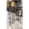 Image 3 : 9 BLACK METAL 4 TIER COMBINATION RACKS