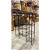 Image 2 : 9 BLACK METAL 4 TIER COMBINATION RACKS