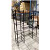 Image 3 : 9 BLACK METAL 4 TIER COMBINATION RACKS