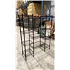 Image 3 : 9 BLACK METAL 4 TIER COMBINATION RACKS