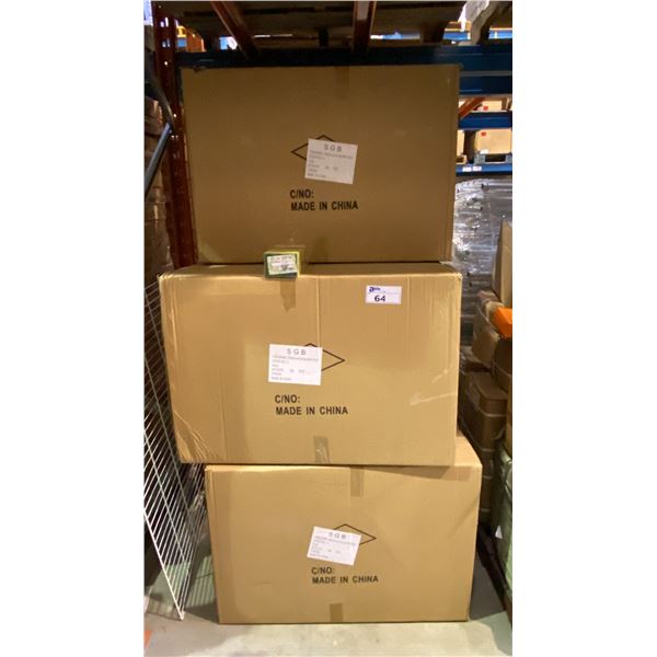 5 CASES OF SPONGE SCOURING PADS- 180 PCS PER CASE