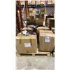 Image 1 : PALLET OF PAINT ROLLERS, PLASTIC MASSAGERS & UNIVERSAL POWER ADAPTERS