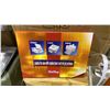 Image 2 : PALLET OF PAPER LABELS, RECTANGLE PLASTIC COLANDERS, STAINLESS STEEL TRAYS & GLASSES CASES