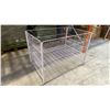 Image 6 : PALLET OF ASSORTED READING GLASSES, FOLDING TABLE BASES, WHITE MOBILE RETAIL DISPLAY BINS & CANES