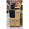 Image 1 : 1 PALLET OF APPROX 16 BLACK 3PC LUGGAGE SETS
