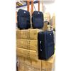 Image 3 : 1 PALLET OF APPROX 16 BLACK 3PC LUGGAGE SETS