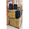 Image 2 : 1 PALLET OF APPROX 16 BLACK 3PC LUGGAGE SETS