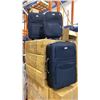 Image 3 : 1 PALLET OF APPROX 16 BLACK 3PC LUGGAGE SETS