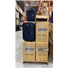 Image 1 : 1 PALLET OF APPROX 16 BLACK 3PC LUGGAGE SETS