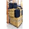 Image 2 : 1 PALLET OF APPROX 16 BLACK 3PC LUGGAGE SETS