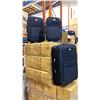 Image 3 : 1 PALLET OF APPROX 16 BLACK 3PC LUGGAGE SETS