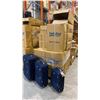 Image 2 : 1 PALLET OF APPROX 16 BLUE 3PC LUGGAGE SETS