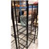 Image 3 : APPROX 7 PALLETS OF BLACK METAL 4 TIER COMBINATION RACKS