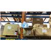 Image 1 : PALLET OF METAL SPLATTER SCREENS & 2 BOXES OF PALM SUPPORTS