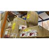 Image 3 : PALLET OF PLASTIC PRICE LABEL GUNS & DISPOSABLE TABLE CLOTHS