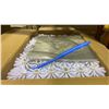 Image 4 : PALLET OF PLASTIC TOILET BRUSHES & LARGE PAINTING CANVAS