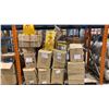 Image 1 : 2 PALLETS OF WET FLOOR SIGNS, UTILITY KNIVES & SCISSORS