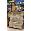 Image 1 : PALLET OF ASSORTED UMBRELLAS & 3 PC POT SETS