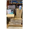Image 1 : PALLET OF STORAGE WARDROBE UNITS, FAIRY ORNAMENTS & TABLET STANDS
