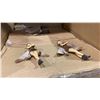 Image 4 : PALLET OF STORAGE WARDROBE UNITS, FAIRY ORNAMENTS & TABLET STANDS