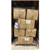 Image 1 : PALLET OF TRANSPARENT FACE SHIELDS APPROX 12 CASES, 500PCS PER CASE