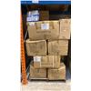 Image 1 : PALLET OF TRANSPARENT FACE SHIELDS APPROX 12 CASES, 500PCS PER CASE