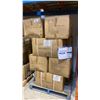Image 1 : PALLET OF TRANSPARENT FACE SHIELDS APPROX 12 CASES, 500PCS PER CASE