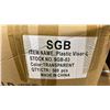Image 3 : PALLET OF TRANSPARENT FACE SHIELDS APPROX 12 CASES, 500PCS PER CASE