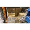 Image 1 : PALLET OF DECORATIVE GLASS CANDLE HOLDERS